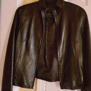 Black Leather coat